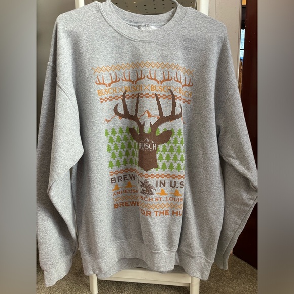 Busch Hunting Crew Neck - Picture 1 of 2
